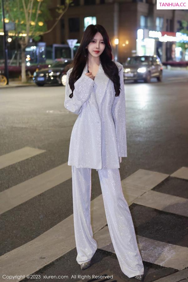 吴玉 玉兔miki [XiuRen]高清写真图 2023.04.20 No.6605 玉兔miki 时尚美腿第4张图片